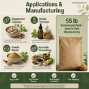 Why choose Naturevibe Botanicals as your bulk botanical ingredient supplier