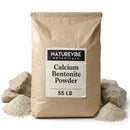 Calcium Bentonite Powder 55lb | Food Grade Natural Clay Powder | Ideal for Food Processing & Industrial Applications