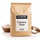 Naturevibe Botanicals Cassava Flour 55lb High Quality | Used for Baking, Paleo & Gluten-Free Cooking