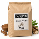 Naturevibe Botanicals Chicory Powder 25kg (55lb) Premium Quality | Ideal for Coffee Substitute, Beverages & Baking