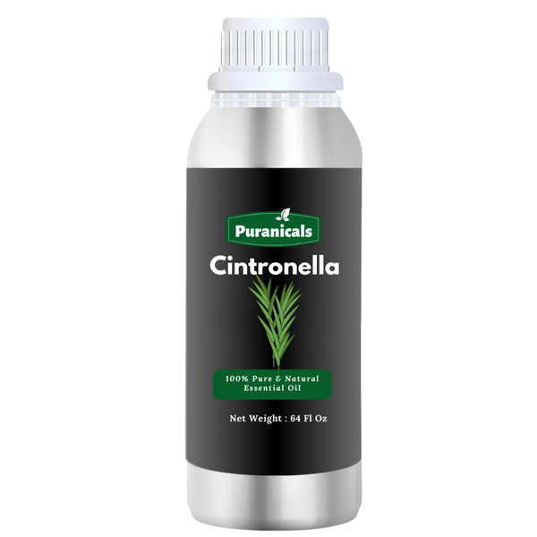 Citronella Essential Oil 64 Fl Ounces 100% Pure & Natural Undiluted Premium Quality Oil - Health & Beauty