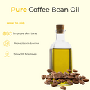 Coffee Bean Oil 100% Pure & Natural by Naturevibe Botanicals | Cold Pressed | Great for Skincare and Haircare
