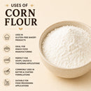 Corn Flour 55lb | Food Grade Fine Corn Flour | Ideal for Baking, Cooking & Food Manufacturing