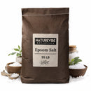 Epsom Salt 55lb | Pure Magnesium Sulfate | Ideal for Bath Soaks, Cosmetic & Personal Care Applications