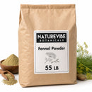 Naturevibe Botanicals Fennel Seed Ground Powder 55lb Bulk Pack Premium | Perfect for Cooking, Seasoning & Marinades