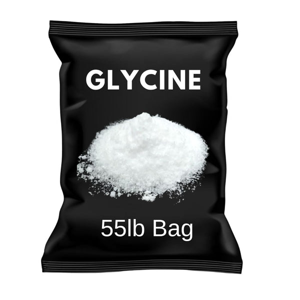 Glycine (25 kg) | Food Grade | Binder | pH stabilizer | Effervescent | 55lb Bulk Bag