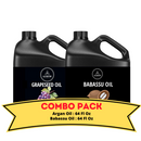 Grapeseed Oil & Babassu Oil - Bundle of 64 Ounces Each | Hydrating and Nourishing for Skincare and Haircare | Soothes