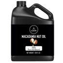 Macadamia Nut Oil Cold Pressed | 100% Pure & Natural | Great for Hair & Skin | Body Oil - 128 FL OZ - Health & Beauty