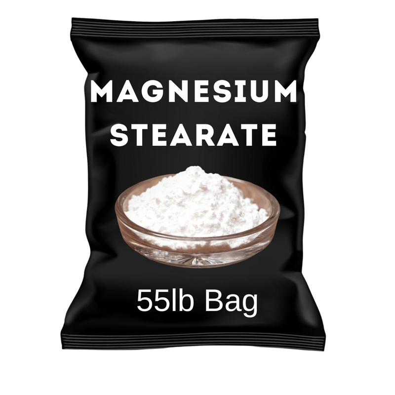 Magnesium Stearate (25 kg) | Stabilizer | Anti-caking agent | Food Grade | Flow Aiding Agent - Health & Beauty