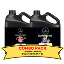 Manuka Oil & Grapeseed Oil - Bundle of 64 Ounces Each | Revitalizing and Moisturizing for Skincare and Haircare