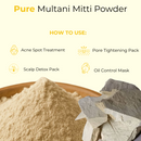 Multani Mitti Powder - Health & Beauty