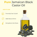 Jamaican Black Castor Oil | 100% Pure and Natural | Great for Skin Care and Hair Care - 128 FL OZ - Health & Beauty