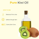 Kiwi Seed Oil 100% Pure & Natural by Naturevibe Botanicals | Cold Pressed | Great for Skincare and Haircare | Used