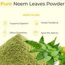 Naturevibe Botanicals Neem Leaf Powder 10lbs | Azadirachta Indica | Non-GMO and Gluten Free | 100% Pure & Natural
