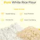 White Rice Flour - 20lb - Food Items