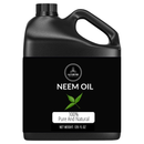 Neem Oil | 100% Pure and Natural Cold Pressed Body Oil | Great for Skin Care and Hair Care - 128 FL OZ - Health & Beauty