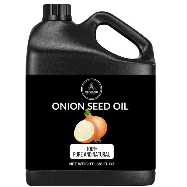 Onion Oil | Cold Pressed 100% Pure and Natural | Hair Growth Oil | Moisturizing Oil for Hair Nails Scalp with Vitamin