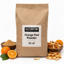 Orange Peel Powder 55LB | Premium Citrus Botanical Powder for Commercial Manufacturing