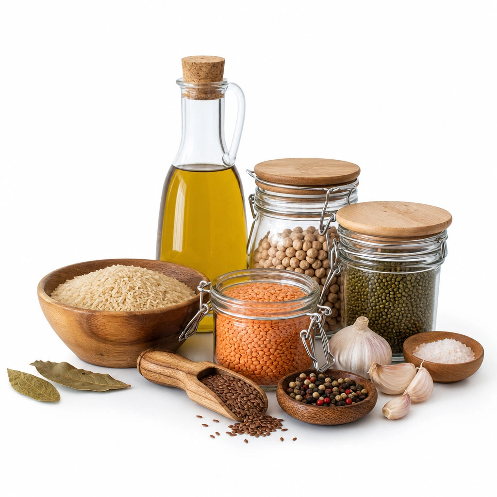 <p>Pantry & Culinary<br/>Essentials</p>