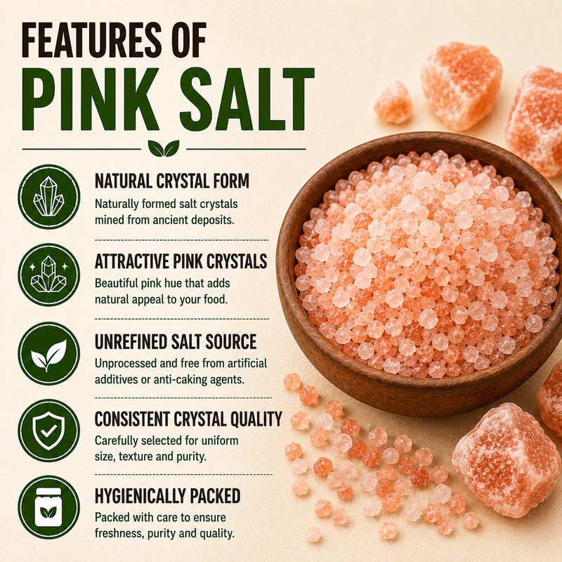 Pink Salt Sample Himalayan Pink Salt 55lb | Food Grade Pink Salt | Ideal for Cooking, S