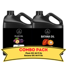 Plum Oil & Batana Oil Bundle – 64 Ounces Each | Exotic Nourishment and Rich Hydration | Antioxidant-Infused Formula