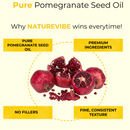 Pomegranate Seed Oil 100% Pure & Natural Cold Pressed Carrier Oil | Cleansing Oil Great For Hydration | Hair Growth