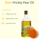 Prickly Pear Oil | 100% Pure and Natural Cold Pressed Body Oil | Great for Skin Care and Hair Care - 128 FL OZ - Health