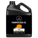 Pumpkin Seed Oil | 100% Pure and Natural Cold Pressed Body Oil | Great for Skin Care and Hair Care - 128 FL OZ - Health