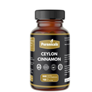Puranicals Ceylon Cinnamon Premium 960 Capsules Non GMO and Gluten Free | Herbal Supplement | 700 mg Per Serving | Made