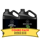 Rosehip Oil & Broccoli Oil - Bundle of 64 Ounces Each | Hydrating and Nourishing for Skincare and Haircare | Soothes