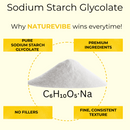 Sodium Starch Glycolate (25 kg) | Emulsifier | Superdisintegrant | Food Grade - Health & Beauty