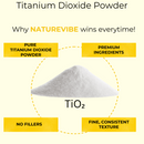 Titanium Dioxide Powder 10lb by Essencea Pure Bulk Ingredients | Pure White Pigment for Skincare & DIY Cosmetics
