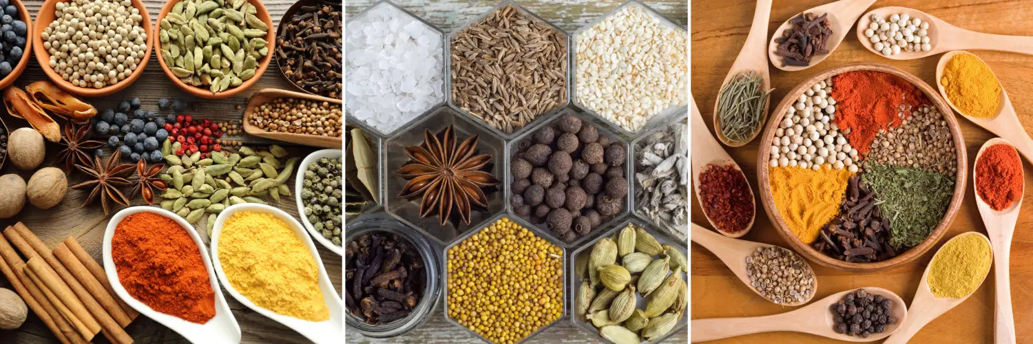 Top 5 herbs & spices you should have in your kitchen.