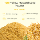 Yellow Mustard Seed Powder - Food Items