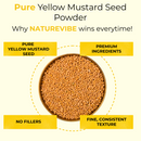 Yellow Mustard Seed Powder - Food Items
