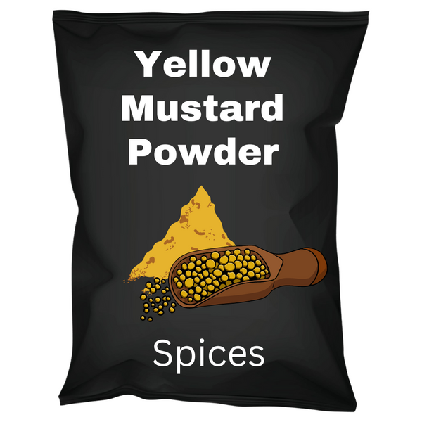 Yellow Mustard Seed Powder - Food Items