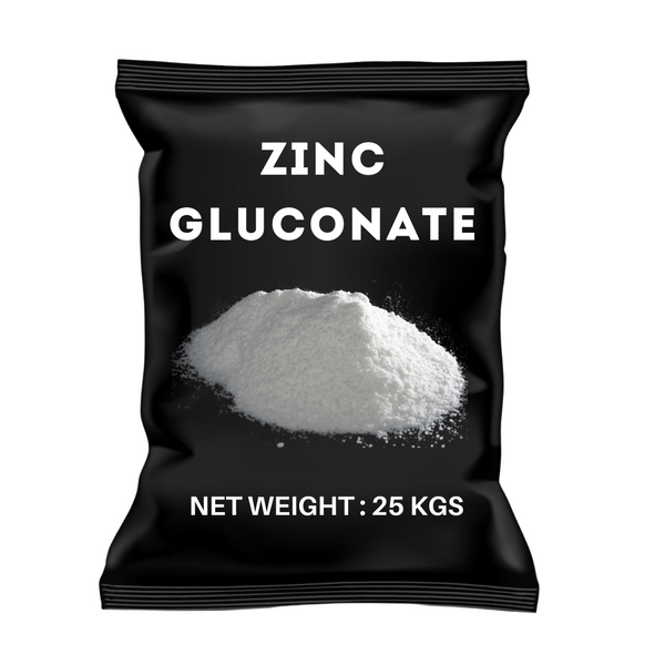 Zinc Gluconate (25 kg) | Food Grade | Emulsifier | Surfactant | Immunity Booster