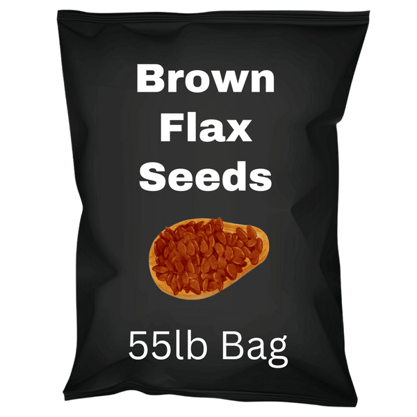 Brown Flax Seeds - 55LB