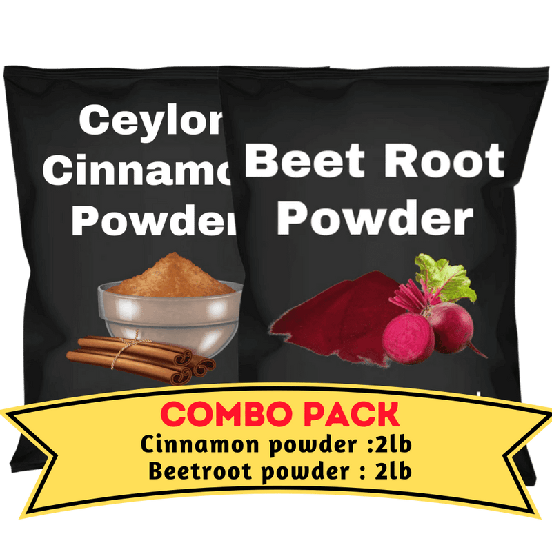 Beetroot & Cinnamon powder Bundle (2 Lb Each)