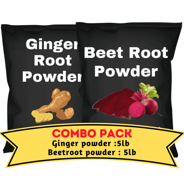 Beetroot & Ginger powder Bundle (5 Lb Each)