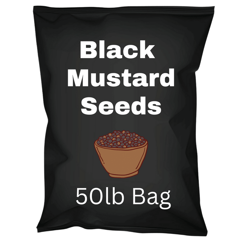 Black Mustard Seeds - 50LB