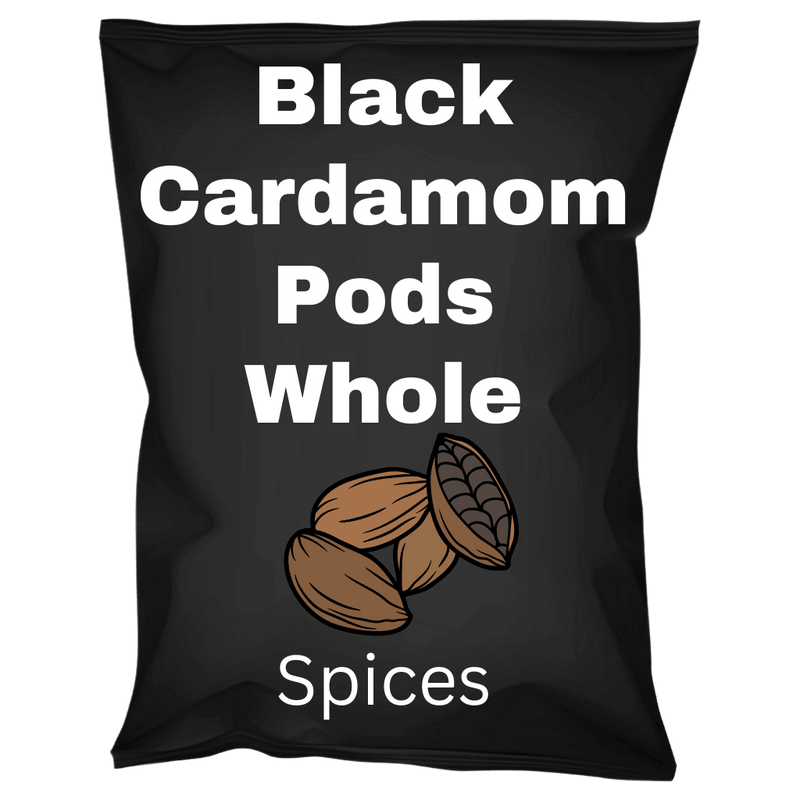 Organic Black Cardamom Pods Whole