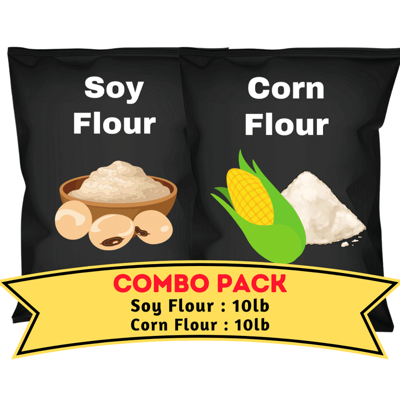 Soy & Corn Flour Bundle (10lb each)