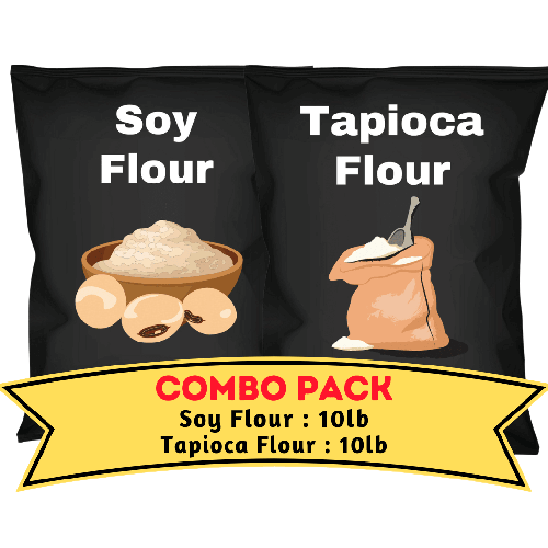 Soy & Tapioca Flour Bundle (10lb each)