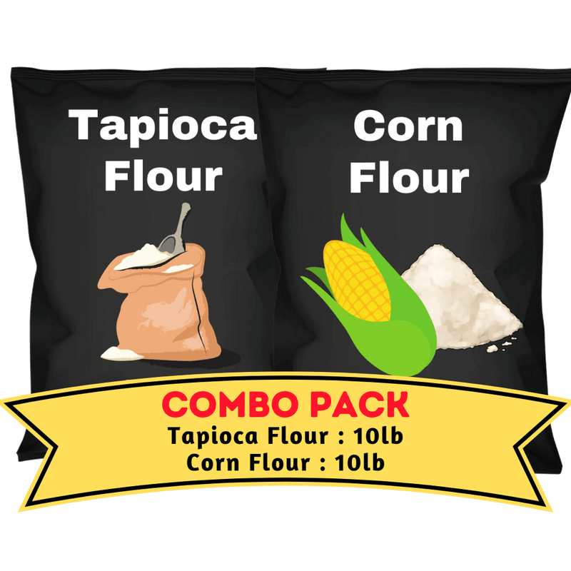 Tapioca & Corn Flour Bundle (10lb each)